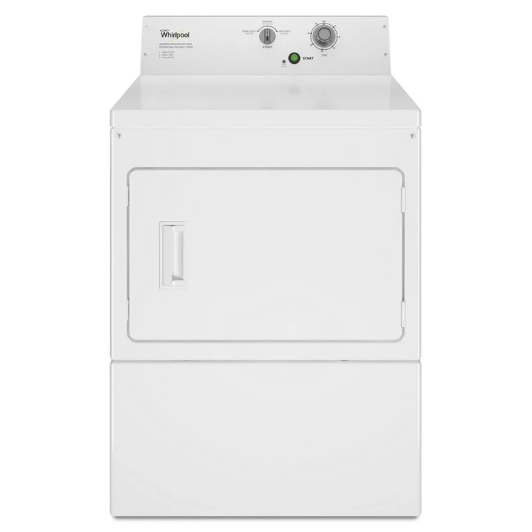 Commercial Electric Super-Capacity Dryer, Non-Coin in White CEM2795JQ