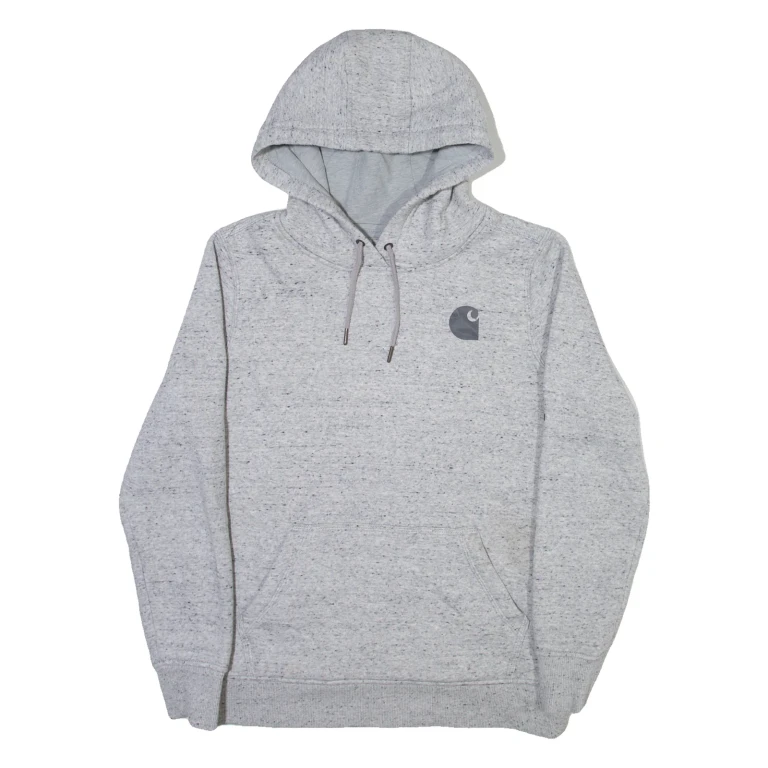 CARHARTT 8-10 Womens Grey Hoodie M