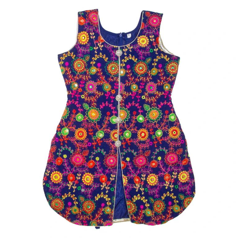 Womens Printed Blouse Blue Sleeveless Floral M