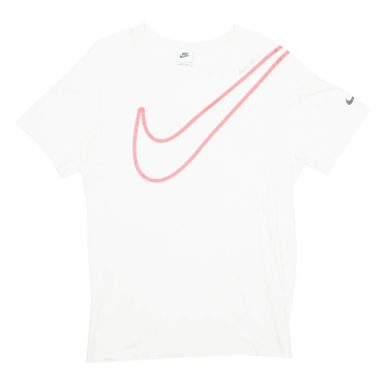 NIKE Mens T-Shirt White S