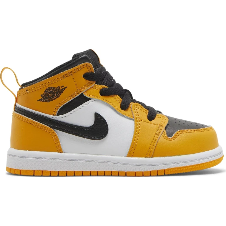 Toddlers Retro 1 Mid 'Taxi' Td Sneakers