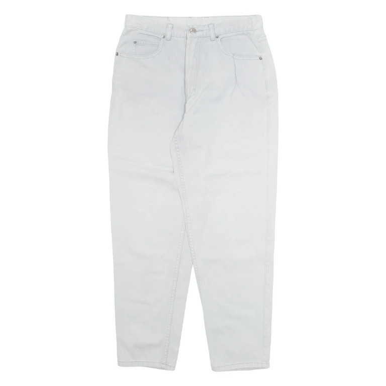 TEDDYS Mens Trousers Grey Regular Tapered W30 L29