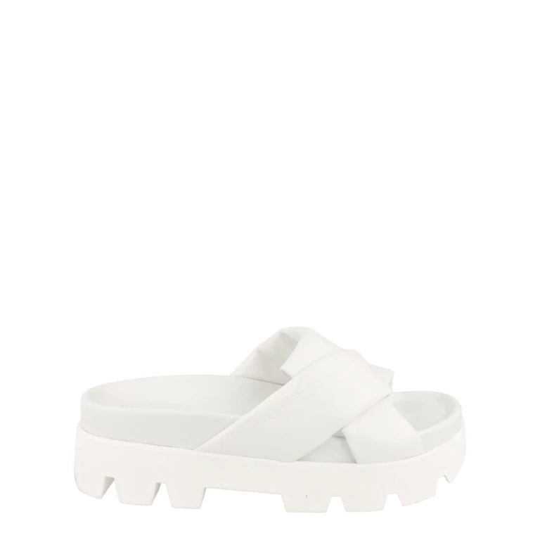 Air Lug Leather Slides