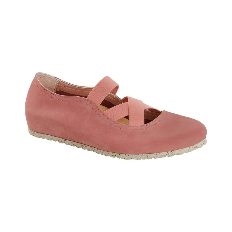 Unisex Santa Ana Nubuck Leather Rose Old Rose