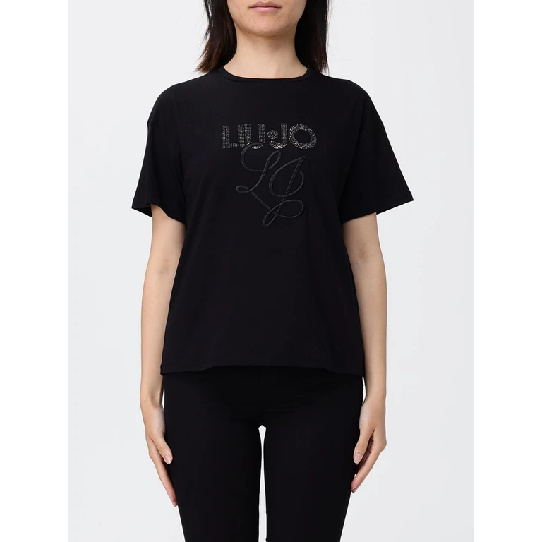 LIU JO T-Shirt Woman color Black (WA6238JS923P9351)