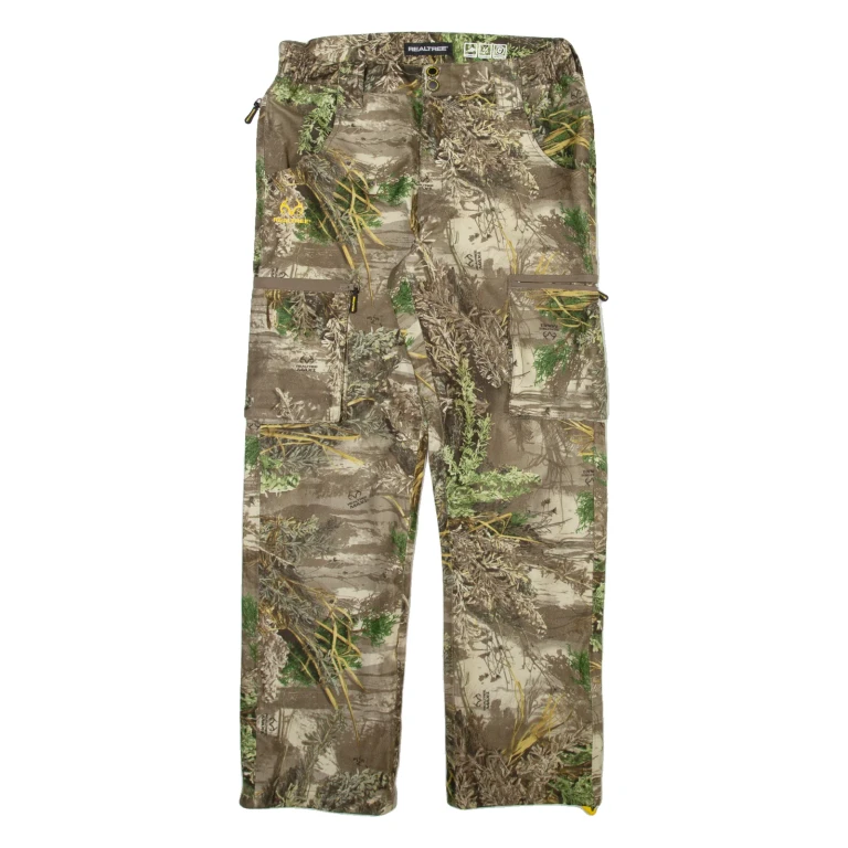 REALTREE Mens Trousers Beige Relaxed Straight W31 L30