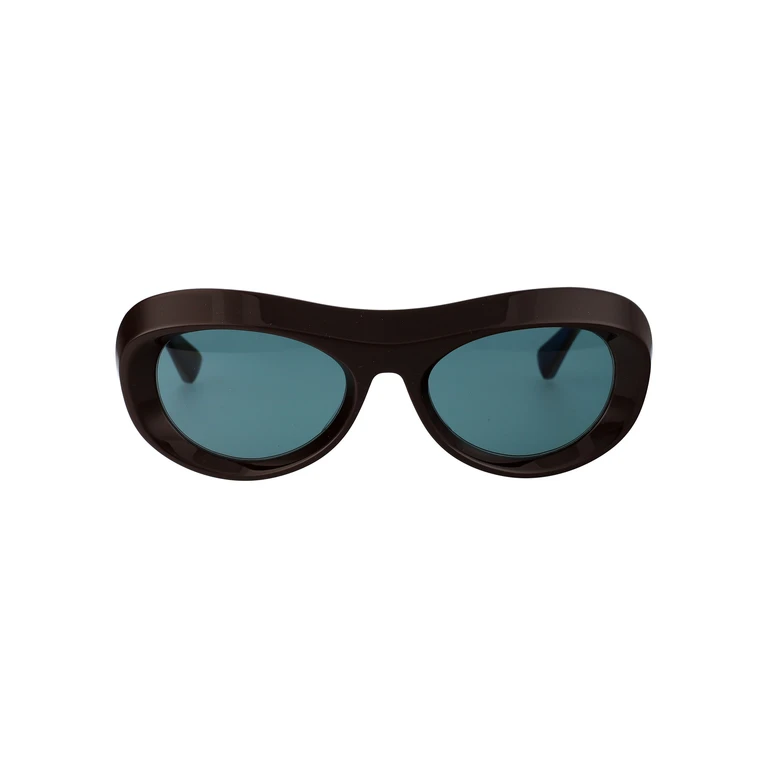 Bottega Veneta Bv1284s 004 Brown Green Acetate Sunglasses - Women