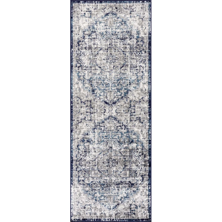 Buenaventura Navy Area Rug - Clearance
