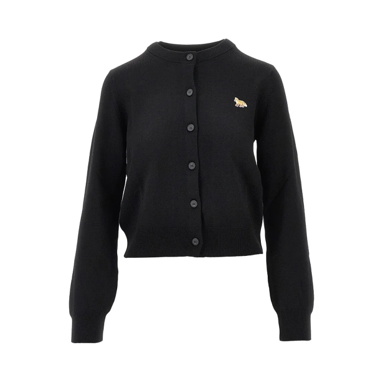 MAISON KITSUNE Cardigan in lana 'Baby Fox' Woman XS