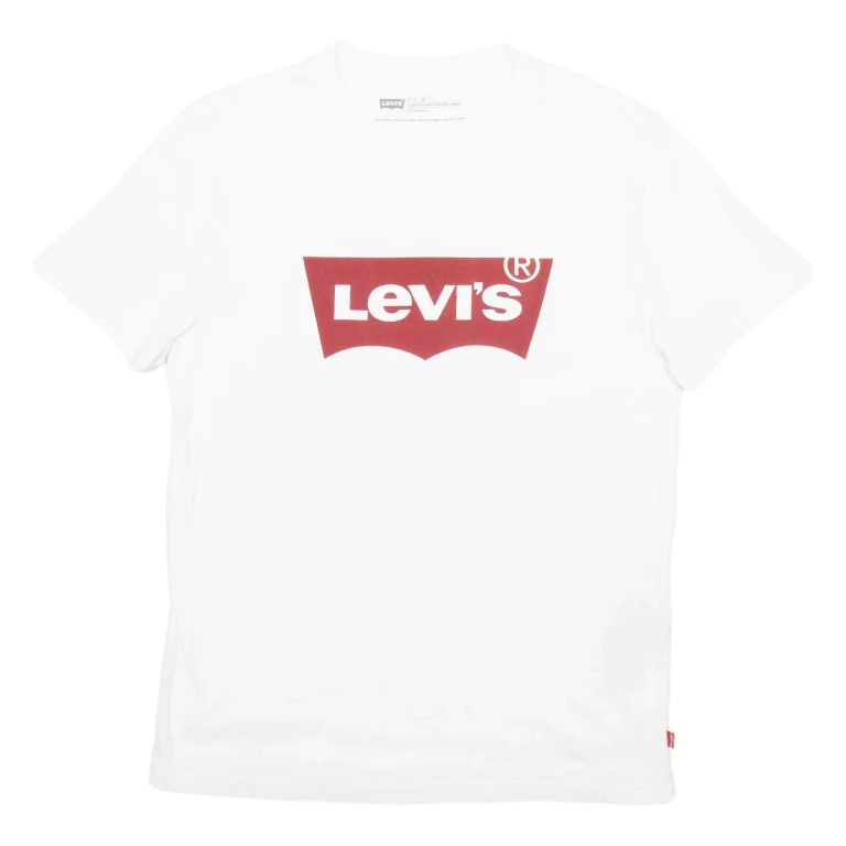 LEVI'S Mens T-Shirt White S (NN1-231024-15169)