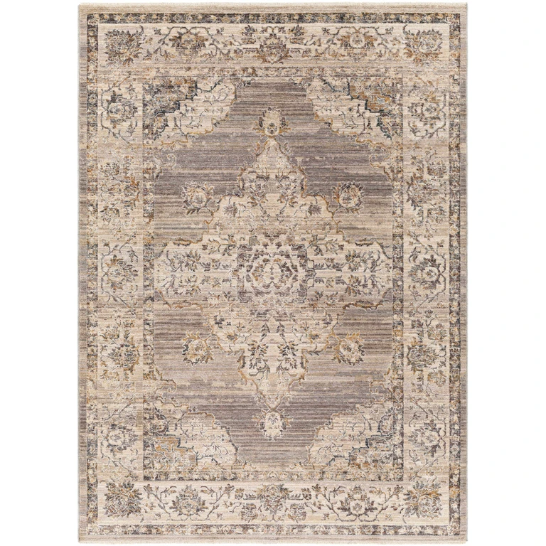 Cream Brown Zola Area Rug - Clearance