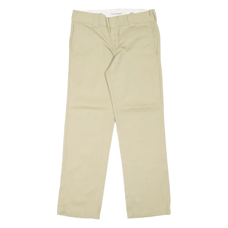 DICKIES Workwear Womens Trousers Beige Slim Straight W30 L30