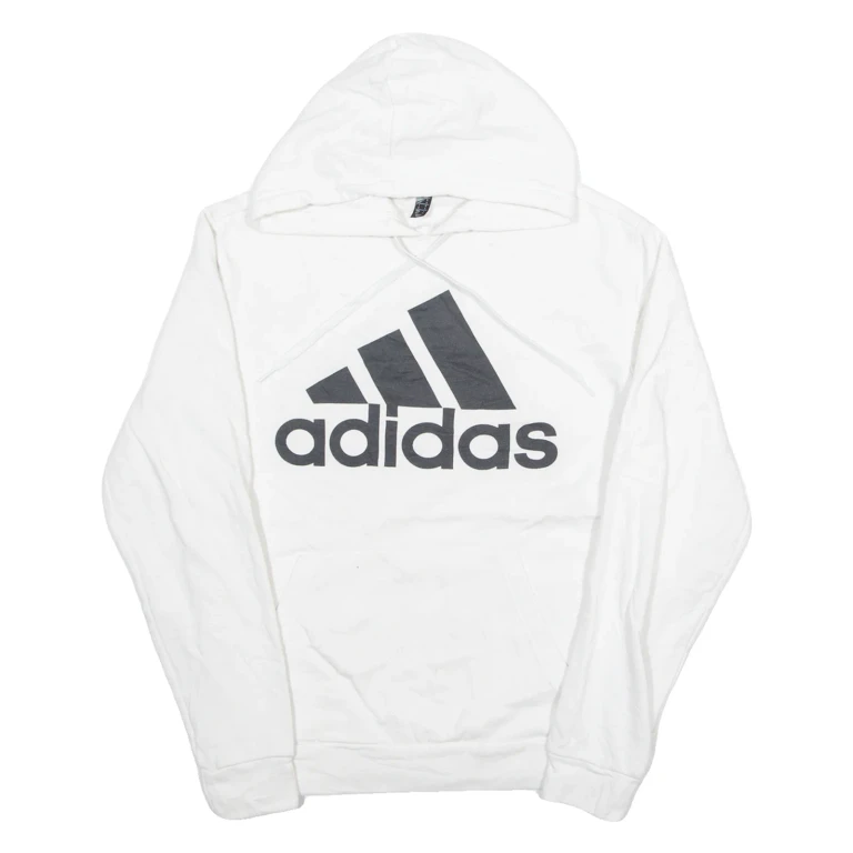 ADIDAS Golf Mens White Hoodie S