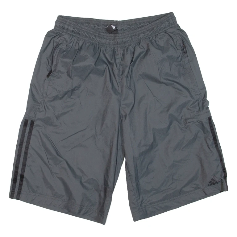 CHAMPION Mens Sports Shorts Grey Relaxed M W29