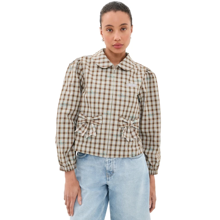 Sandy Liang Necco Jacket Brown Multi S
