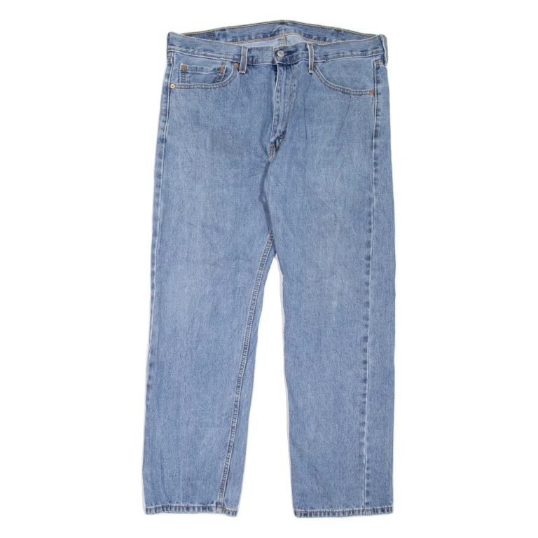 LEVI'S 505 Jeans Mens Blue Regular Straight W38 L30