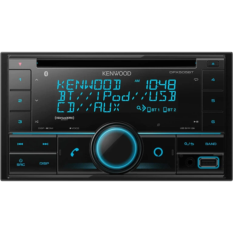 DPX505BT Double DIN In-Dash CD Car Stereo Receiver