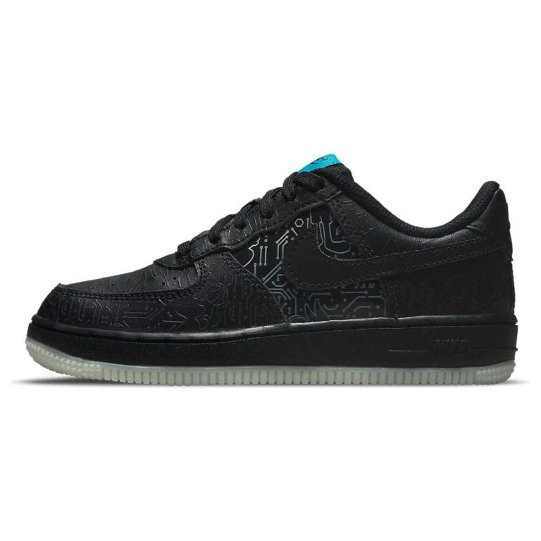 Preschool Air Force 1 Low 'Computer Chip Space Jam' Ps Sneakers