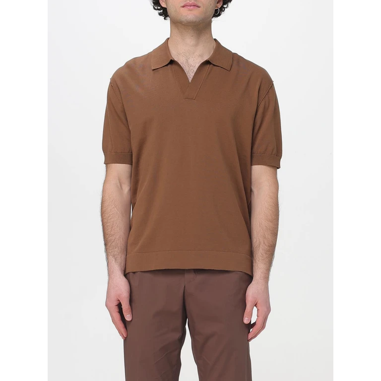 Polo Shirt Men color Brown (A043F1001181)