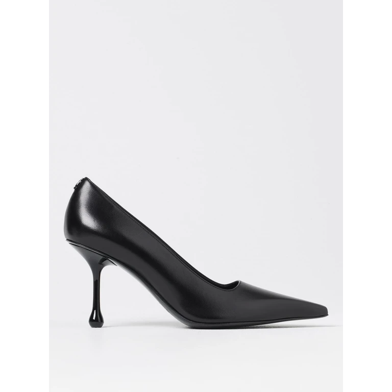 JIMMY CHOO Pump Woman color Black (IXIA95QHSBLACK/CRYSTAL)
