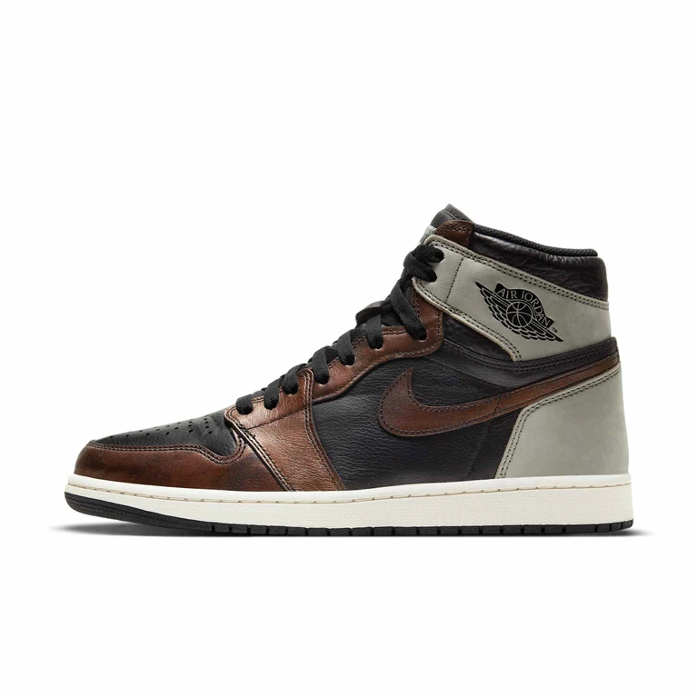 Men's Retro 1 High 'Light Army Rust Shadow Patina' Sneakers