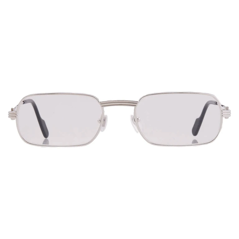 Cartier Demo Rectangular Mens Eyeglasses CT0556O 002 55