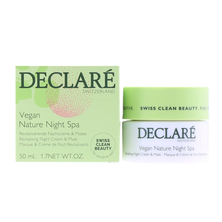 Vegan Nature Senstive Night Cream Mask Jar
