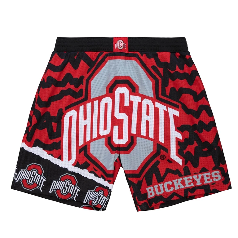 Ncaa Jumbotron 2.0 Sublimated Shorts Ohio State Buckeyes Shorts