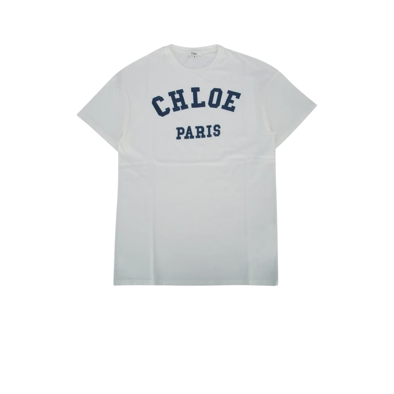 Short Sleeved Dress Biancosporco Cotton Abiti