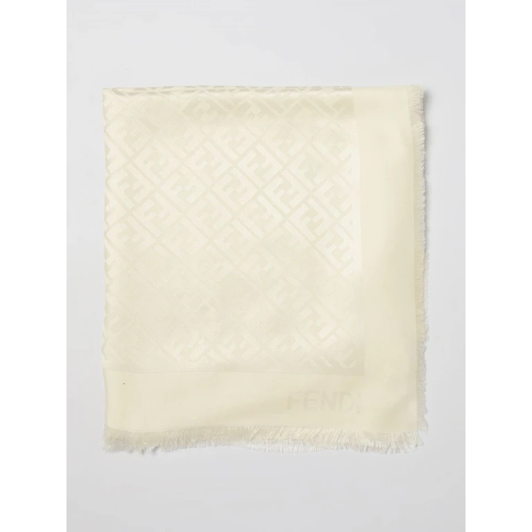Scarf Woman color Ivory (FXT069AJW7F0QM0)