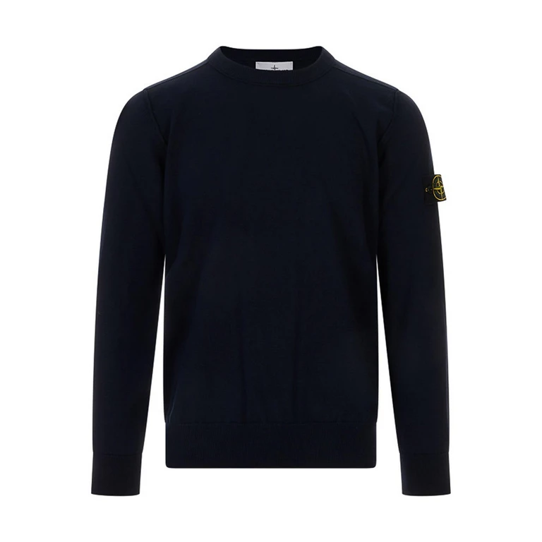 Stone Island Pull Col Rond - Bleu (S155100053S00B2V0020)