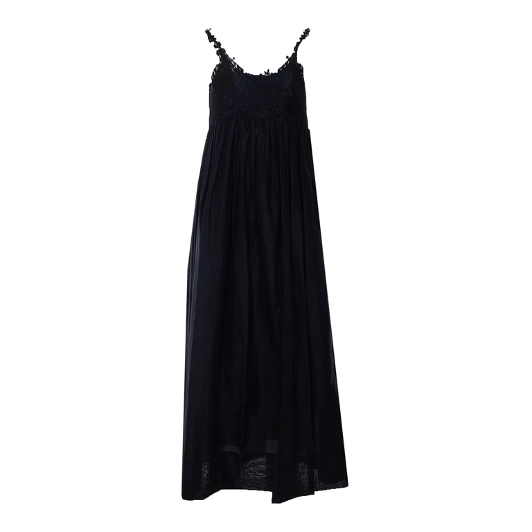Twinset Maxi Robe - Noir (261TT214000006)