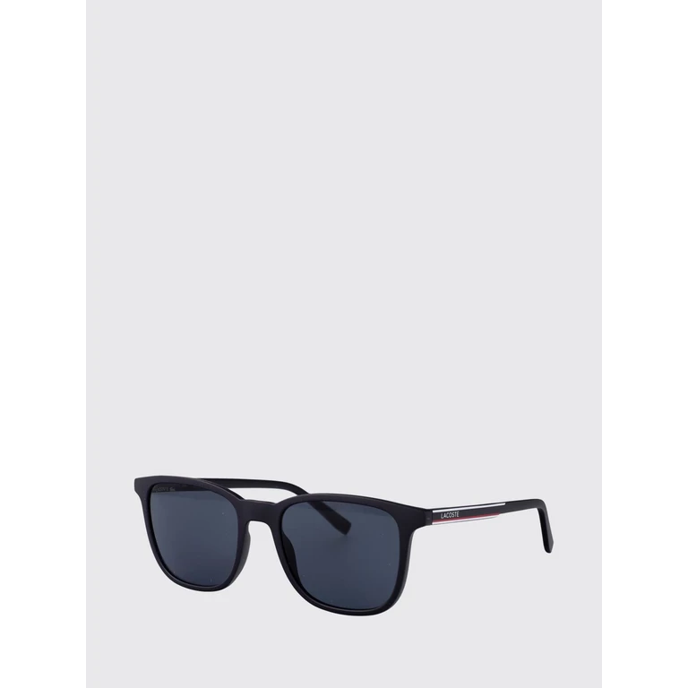 Rectangular Frame Aviator Sunglasses in Acetate with Dark Lenses (L915S424)