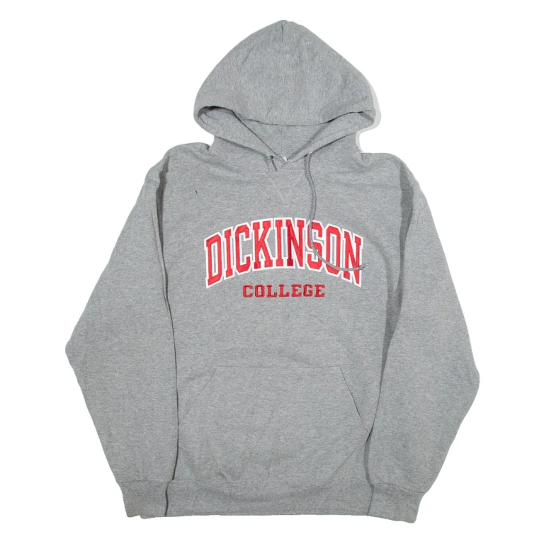 RUSSELL ATHLETIC Dickson College Womens Grey Hoodie USA L