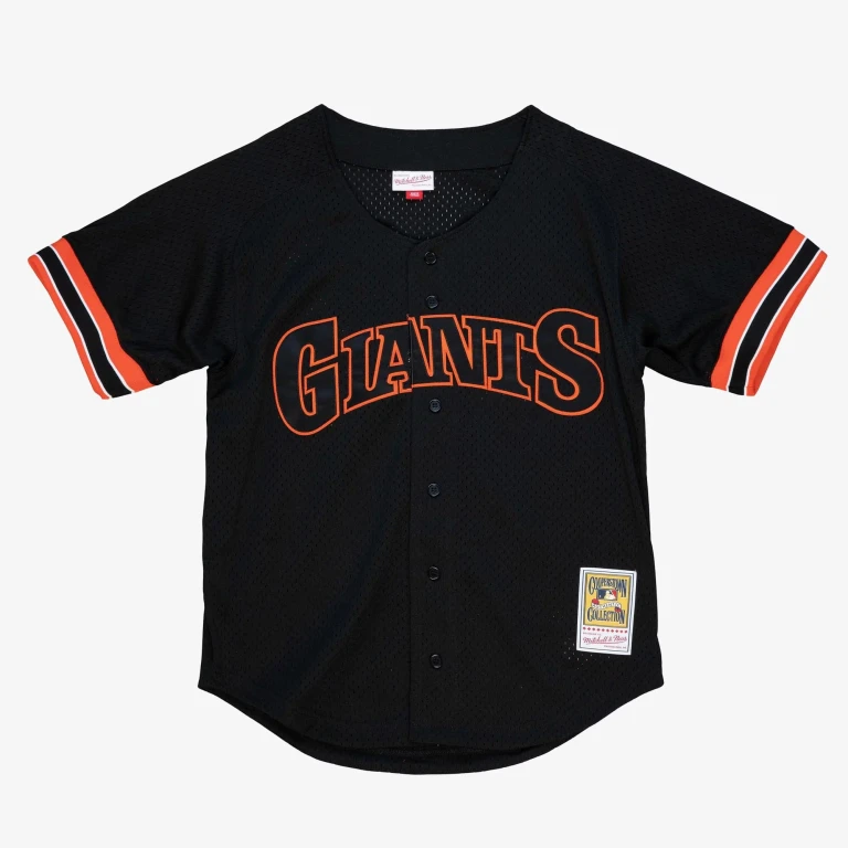 Men's MLB Authentic Bp Jersey - Giants 1993 Will Clark Jerseys