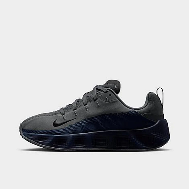 Nike Big Kids Ava Rover Casual Shoes in Iron Grey/College Navy/Black Size: 1.0