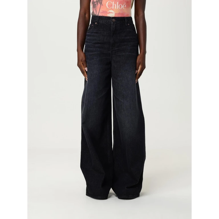 CHLOÉ Jeans Woman color Black (CH25ADP21156075)