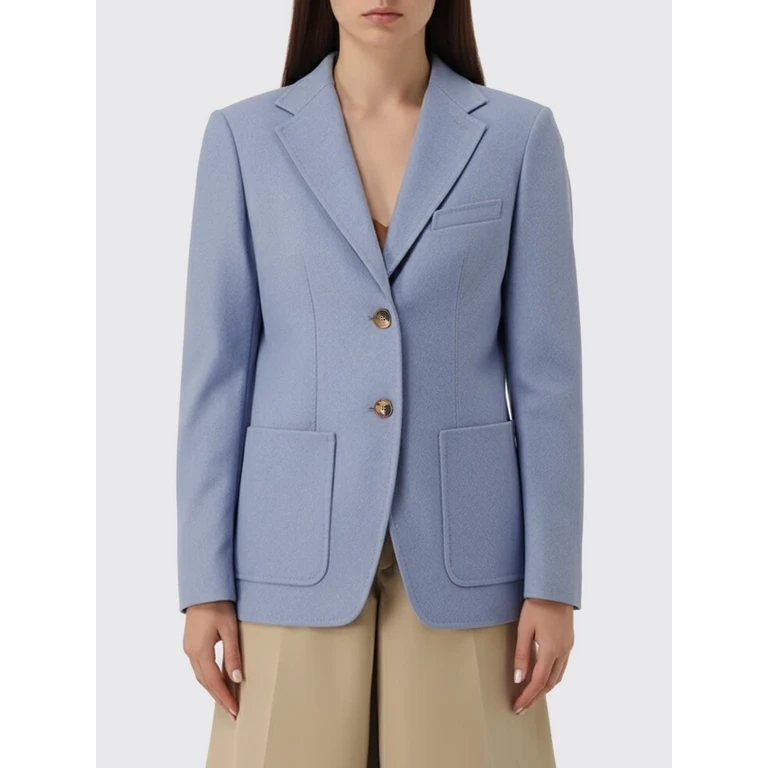 MAX MARA Jacket Woman color Gnawed Blue (2521046161600003)