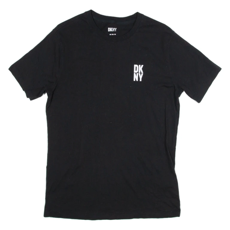 DKNY Mens T-Shirt Black M