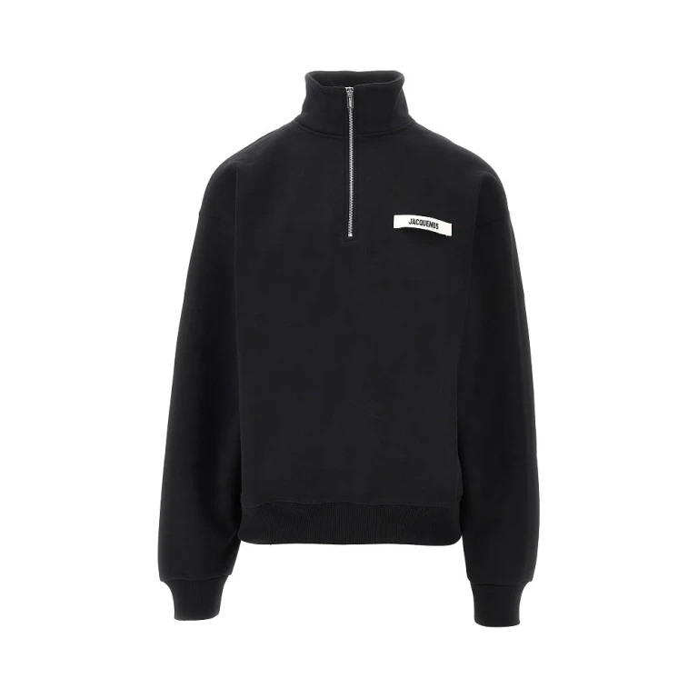 Sweat-shirt Jacquemus à logo gros grain