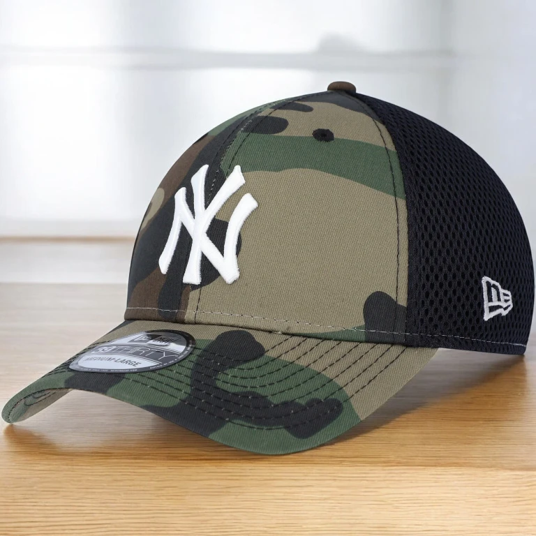 Men's MLB Ny Yankees 3930 Stretch Fit 'Camo' Hats