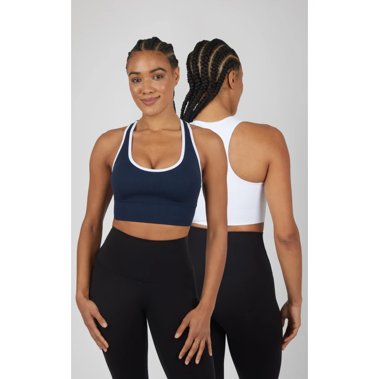 2 PK Seamless Racerback Bra
