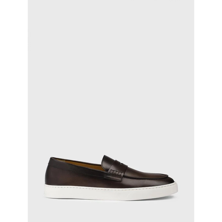 DOUCAL'S Loafers Men color Dark (DU3546STEVUY159EM29)