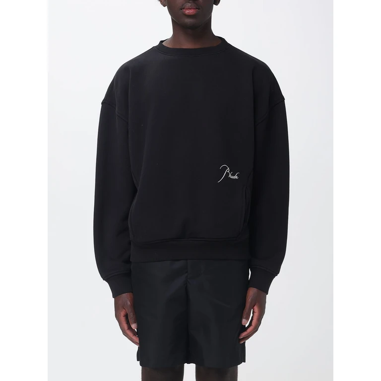 Cotton Crewneck Sweatshirt with Logo (RHSS26ST050121014)
