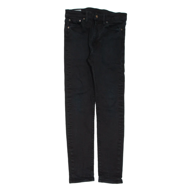 LEVI'S 510 BIG E Jeans Mens Black Slim Skinny W30 L32