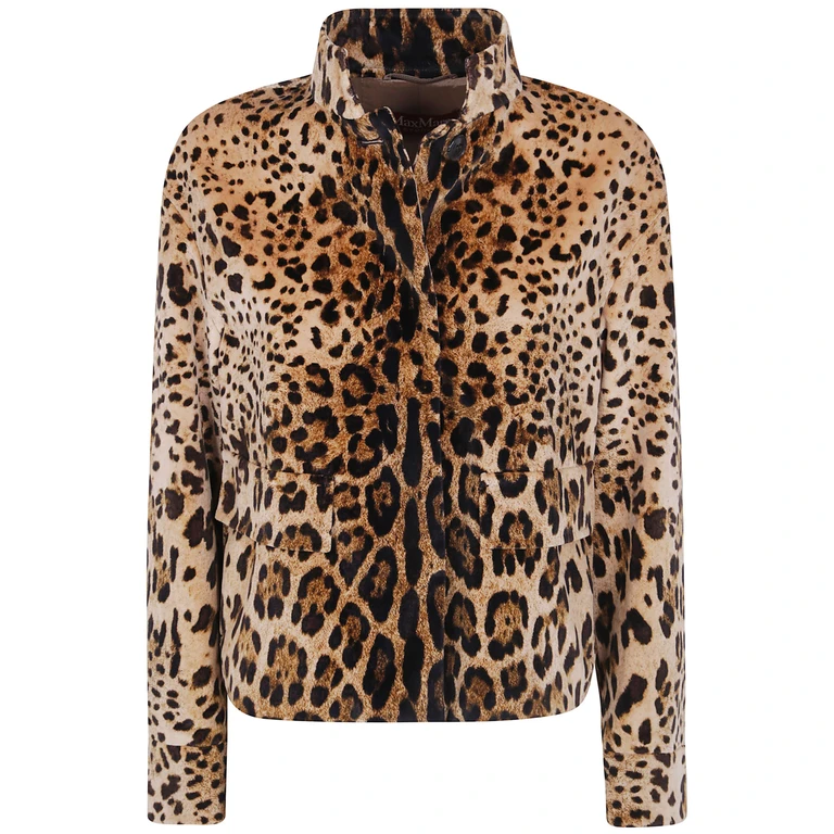 Jacket Leopard Velvet "Mst Edro"