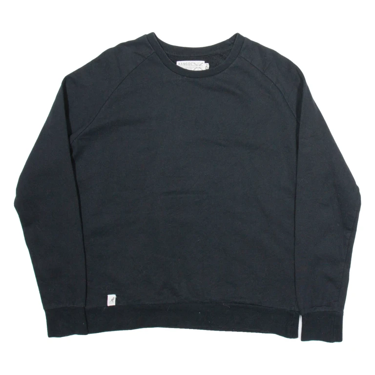 KANGOL Womens Sweatshirt Black M