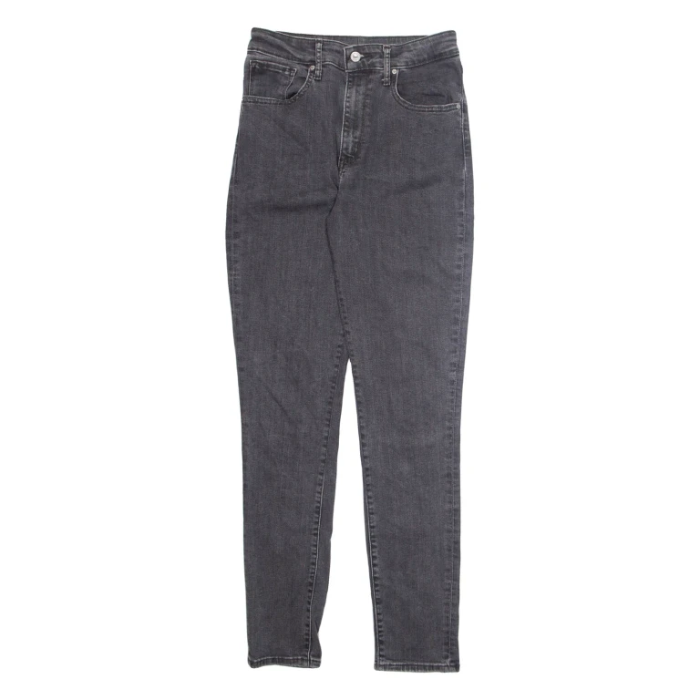 LEVI'S Womens Jeans Grey Regular Tapered W28 L31
