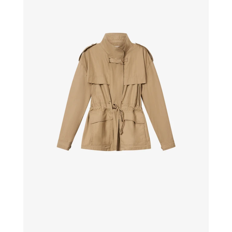 Veste Adelys - Femme - Clair Kaki - Taille34 - Isabel Marant