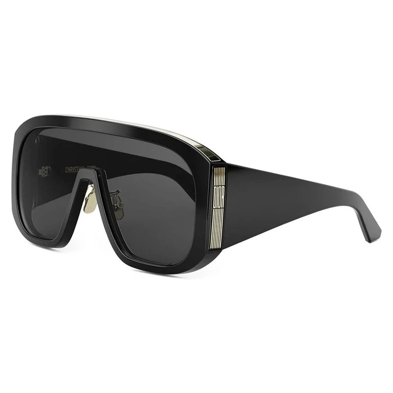 Dior DIORGRAPHIQUE M2U Smoke Shield Ladies Sunglasses CD40218U 01A